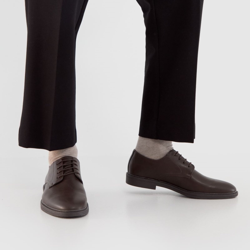 Marrón Schuh Melvin Pu Zapatos Derby Dr.martens Botas