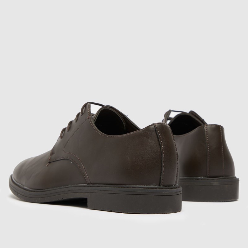 Marrón Schuh Melvin Pu Zapatos Derby Dr.martens Botas