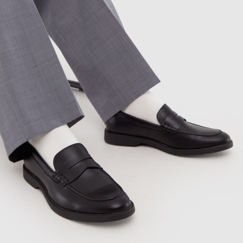 Mocasines Schuh River Formales Dr.martens Botas Negro