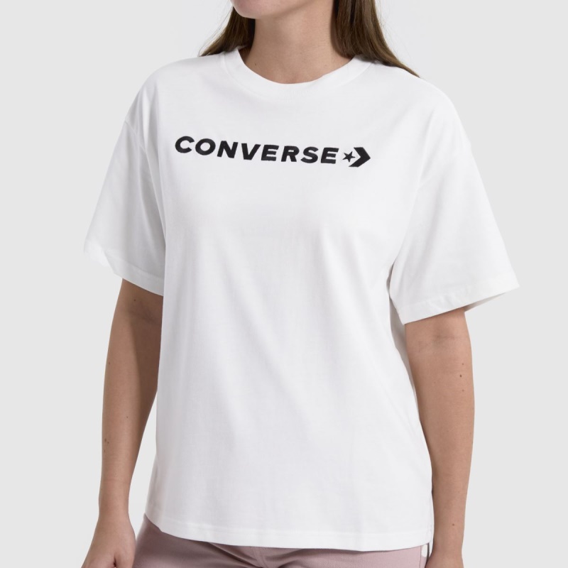 Converse Wordmark Camiseta Holgada Dr.martens Botas Blanco