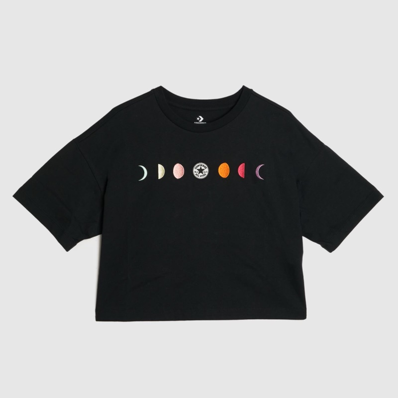 Camiseta Negra Converse Crystal Energy Boxy Dr.martens Botas