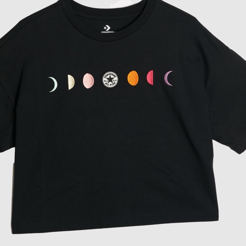 Camiseta Negra Converse Crystal Energy Boxy Dr.martens Botas