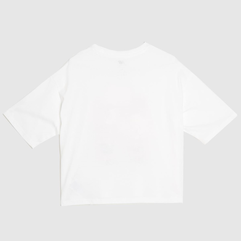 Camiseta New Balance Super Bloom Blanco-rosa Dr.martens Botas