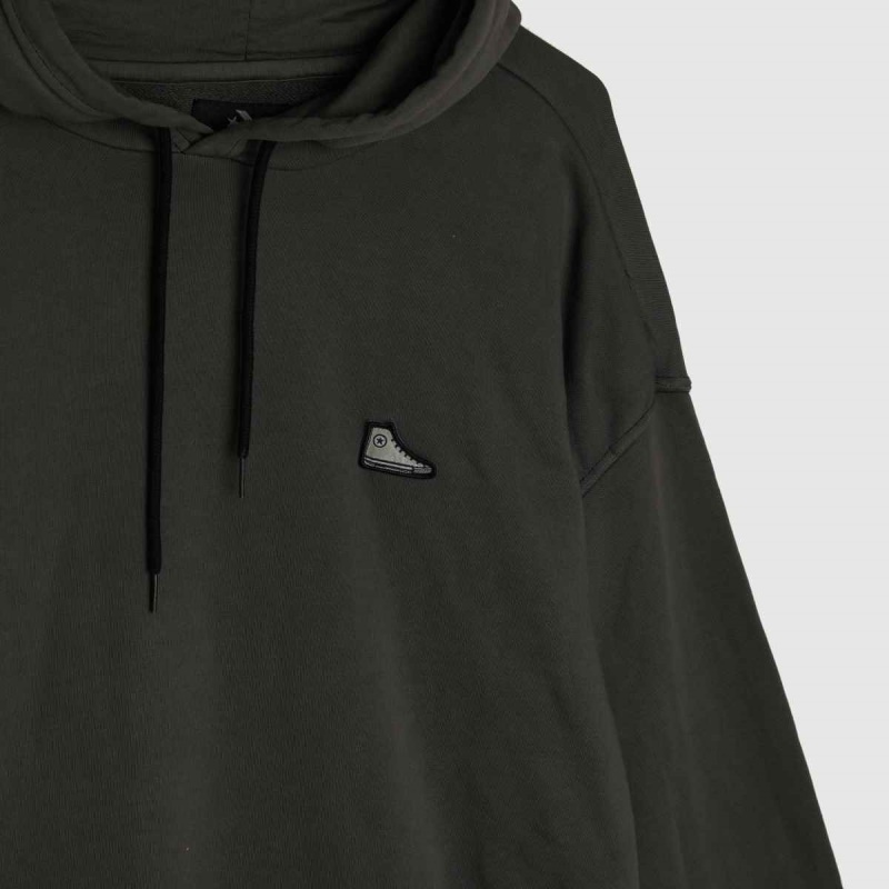 Dr.martens Botas Converse Zapatillas Parche Sudadera Con Capucha Negro