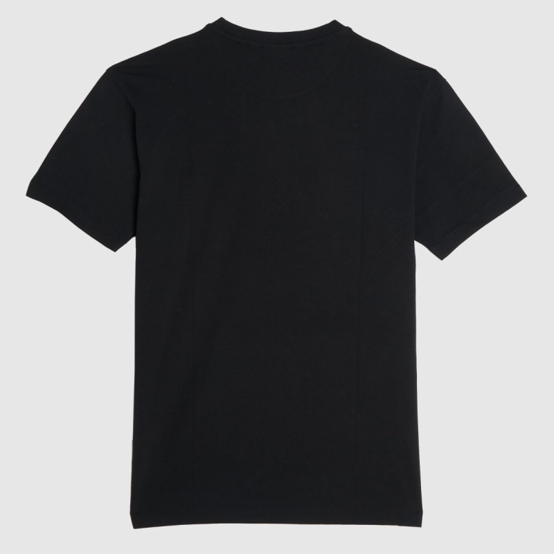 Camiseta Negra De Dr.martens Botas Napapijri S Box Crew