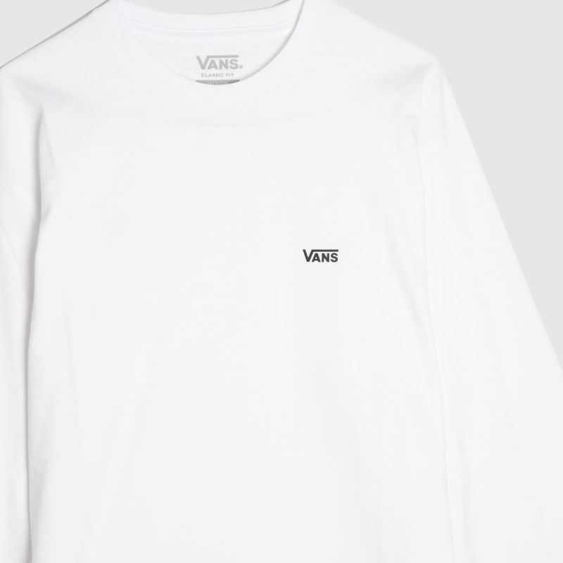 Dr.martens Botas Vans Camiseta Hit En El Pecho Izquierdo Blanco-negro