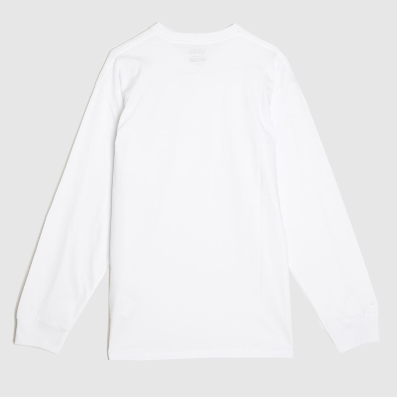 Dr.martens Botas Vans Camiseta Hit En El Pecho Izquierdo Blanco-negro