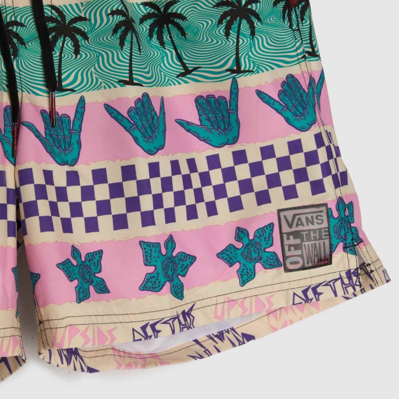 Multi Vans Extraño Cosas Pantalones Cortos Dr.martens Botas