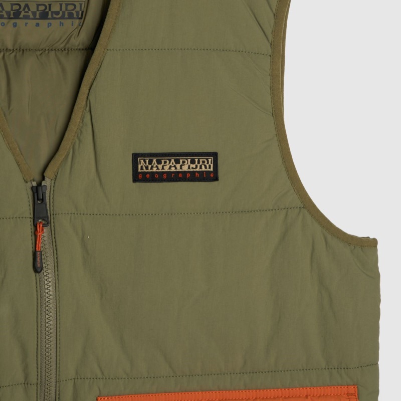 Dr.martens Botas Verde Napapijri Chaleco De Esquí Chaqueta