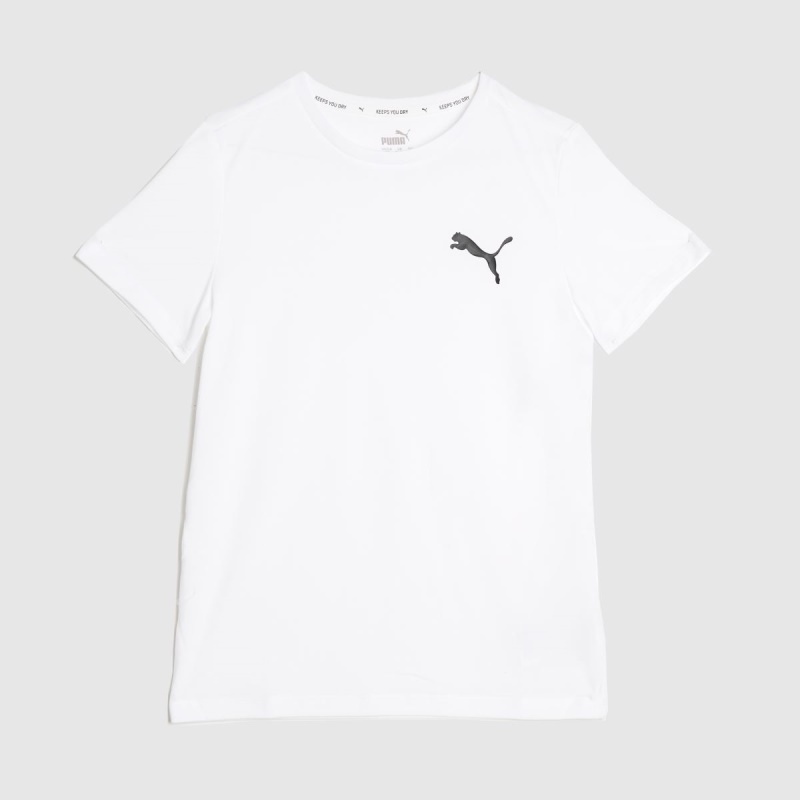 Camiseta Con Logo Pequeño De Dr. Martens Botas Puma Para Niños En Blanco Y Negro