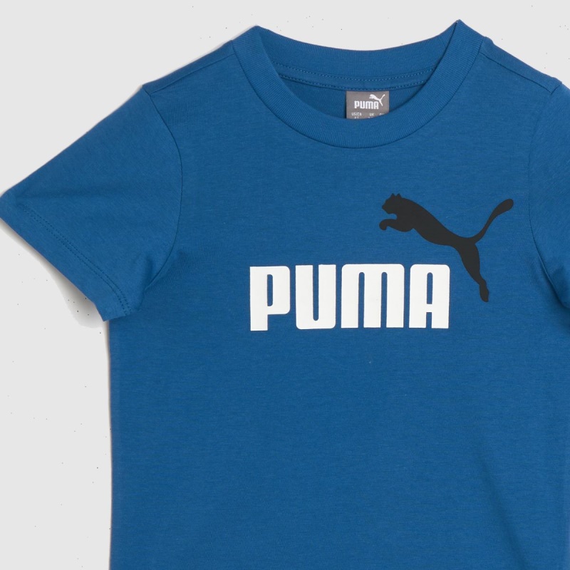 Puma Minicats Camiseta Y Shorts Dr.martens Botas Negro Y Azul