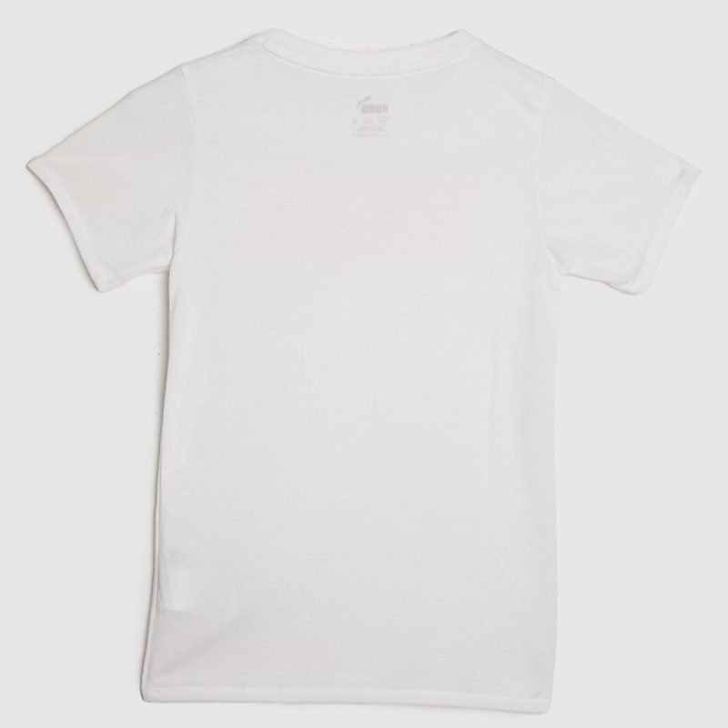 Camiseta Blanca Puma Favourites Dr.martens Botas