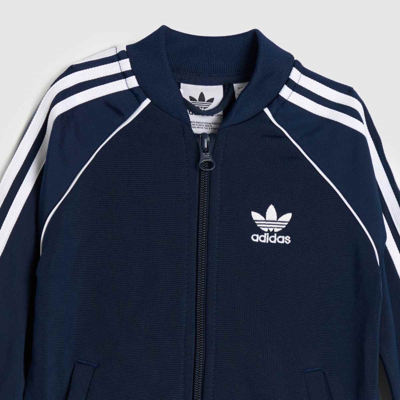 Chándal De Niño Adidas 3 Rayas Dr.martens Botas Azul Marino-blanco