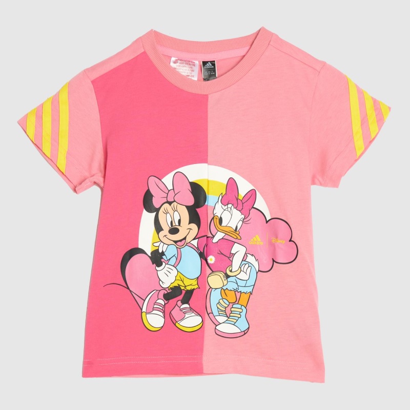 Camiseta Adidas Disney Dr.martens Botas Rosa
