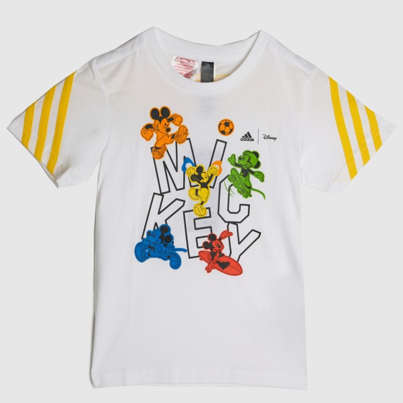 Dr.martens Botas Adidas Camiseta Disney Mickey Blanco