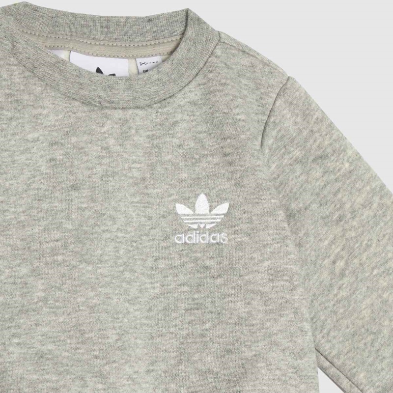 Dr.martens Conjunto De Botas Adidas Crew Jogger Gris