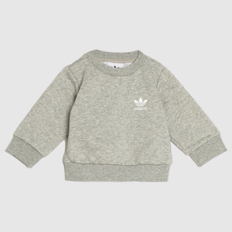 Dr.martens Conjunto De Botas Adidas Crew Jogger Gris