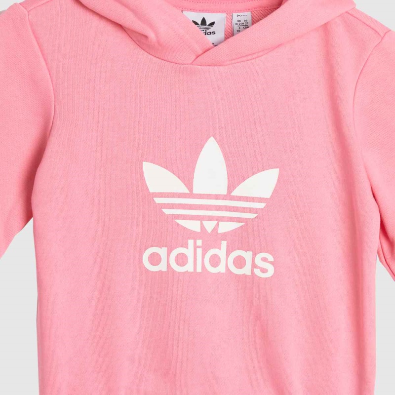 Conjunto Rosa De Adidas Joggers Y Sudadera Con Capucha Dr.martens Botas