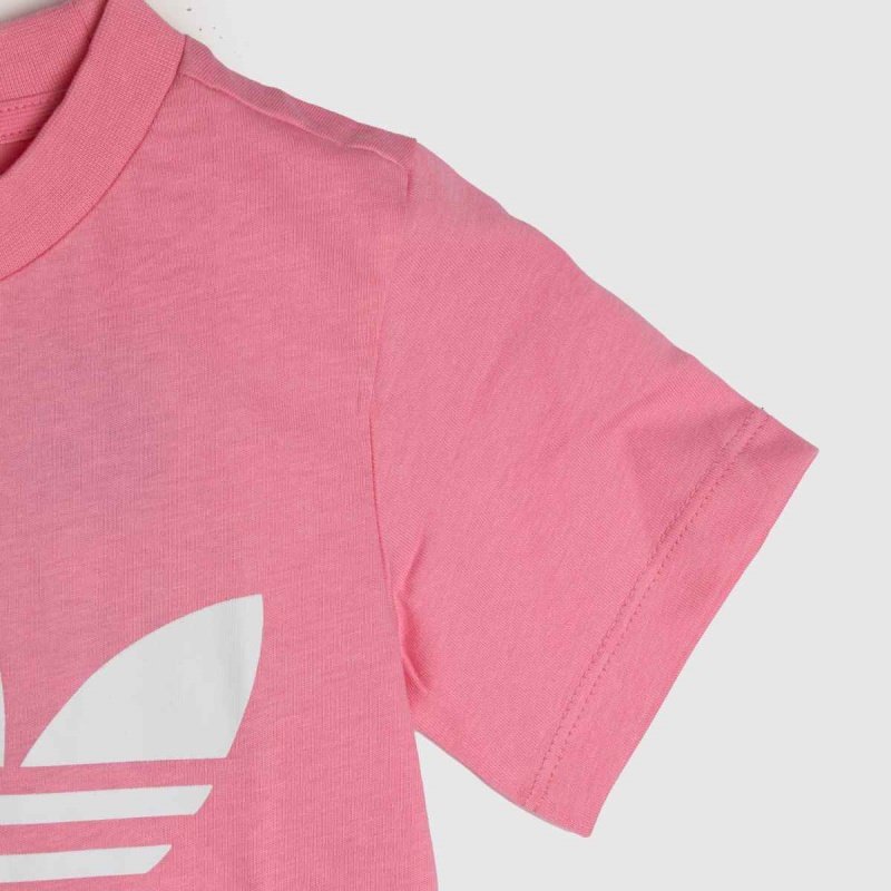 Camiseta Rosa Adidas Trefoil Dr.martens Botas