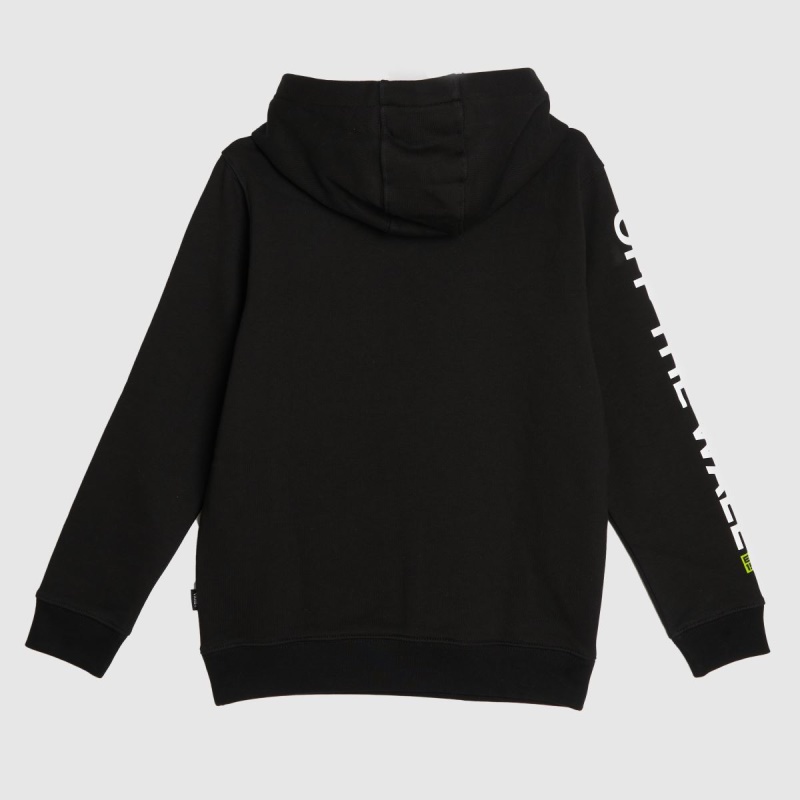 Dr.martens Botas Vans Niños Laberinto Po Sudadera Con Capucha Negro