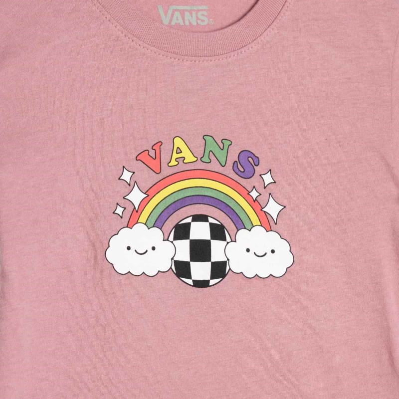 Camiseta Vans Niña Happy Bow Dr.martens Botas Lila