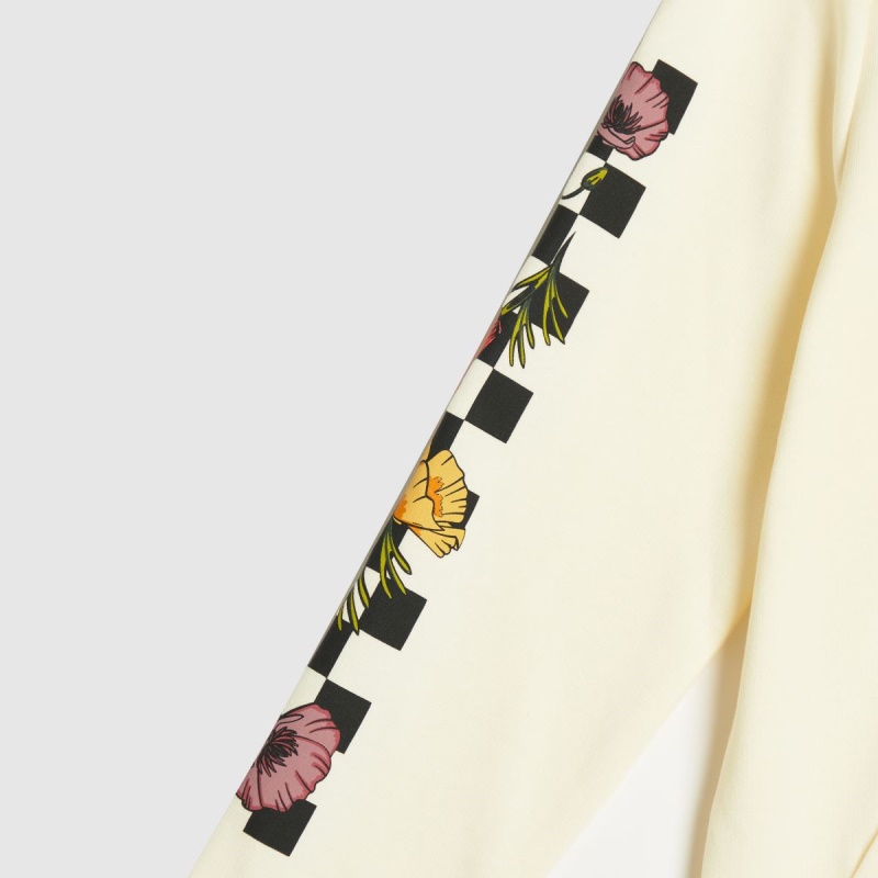 Blanco Dr.martens Botas Vans Niñas Poppin Sudadera Con Capucha