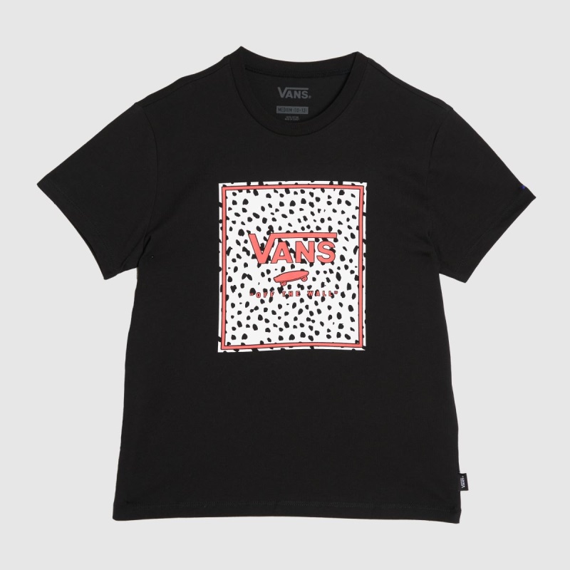 Camiseta Vans Niña Dálmata Negro-blanco Dr.martens Botas