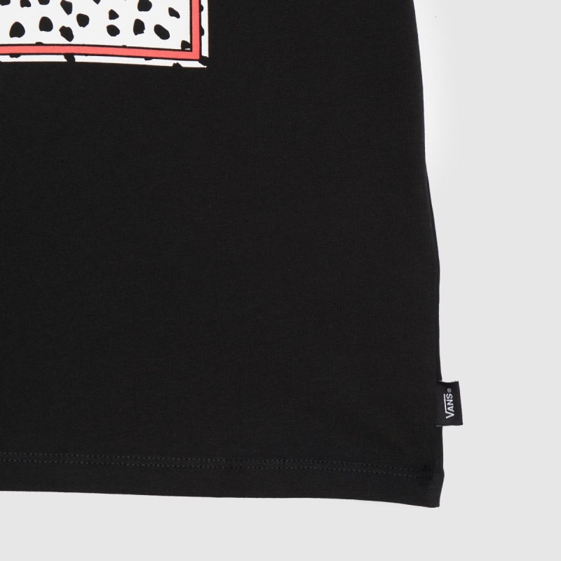 Camiseta Vans Niña Dálmata Negro-blanco Dr.martens Botas