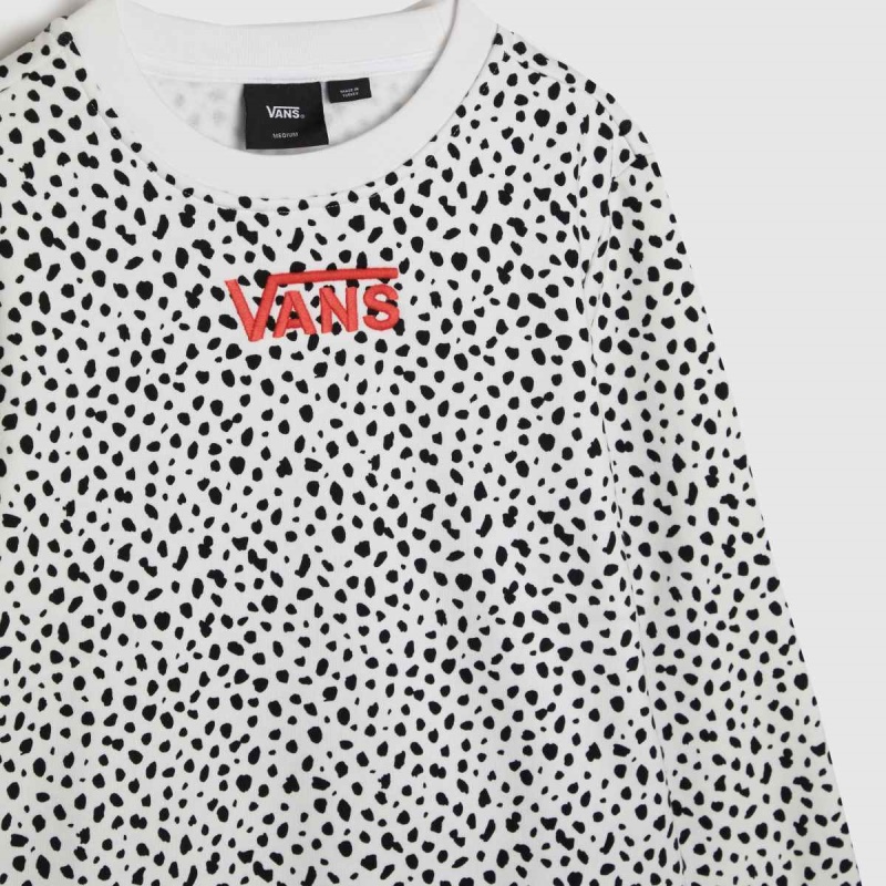 Sudadera Niña Vans Dalmation Blanco-negro Dr.martens Botas