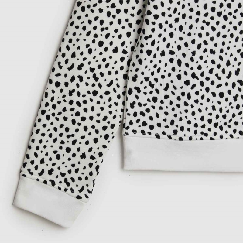 Sudadera Niña Vans Dalmation Blanco-negro Dr.martens Botas