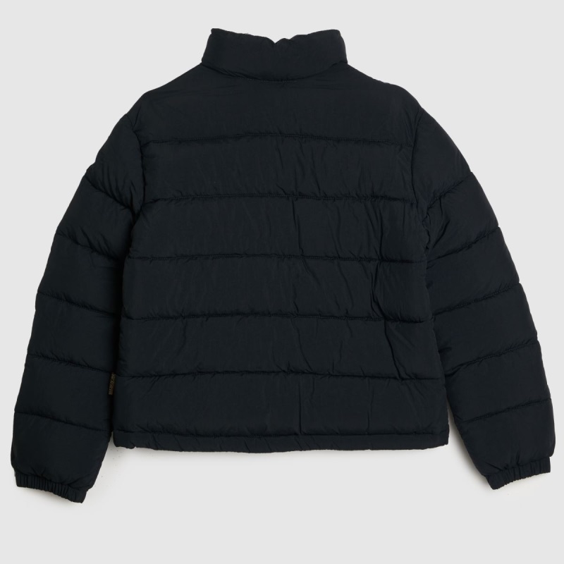 Negro Dr.martens Botas Azul Chaqueta De Baño