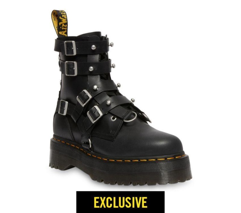 Dr.martens Botas Jadon Tgf Negro Ilusión Aceitosa