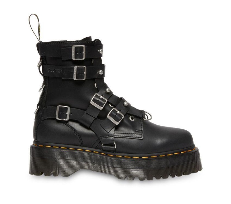 Dr.martens Botas Jadon Tgf Negro Ilusión Aceitosa