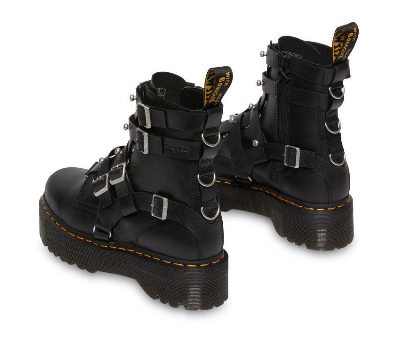 Dr.martens Botas Jadon Tgf Negro Ilusión Aceitosa