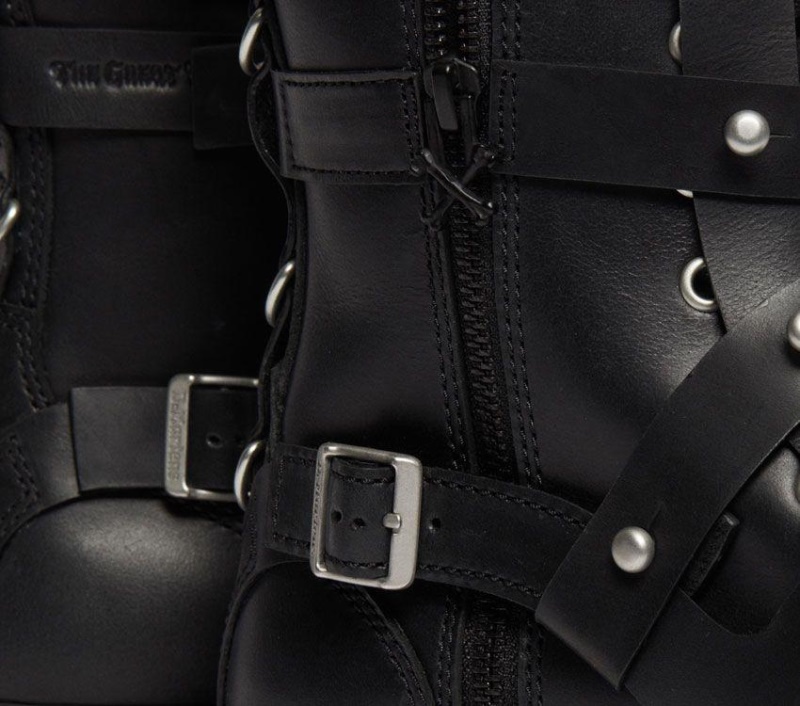 Dr.martens Botas Jadon Tgf Negro Ilusión Aceitosa