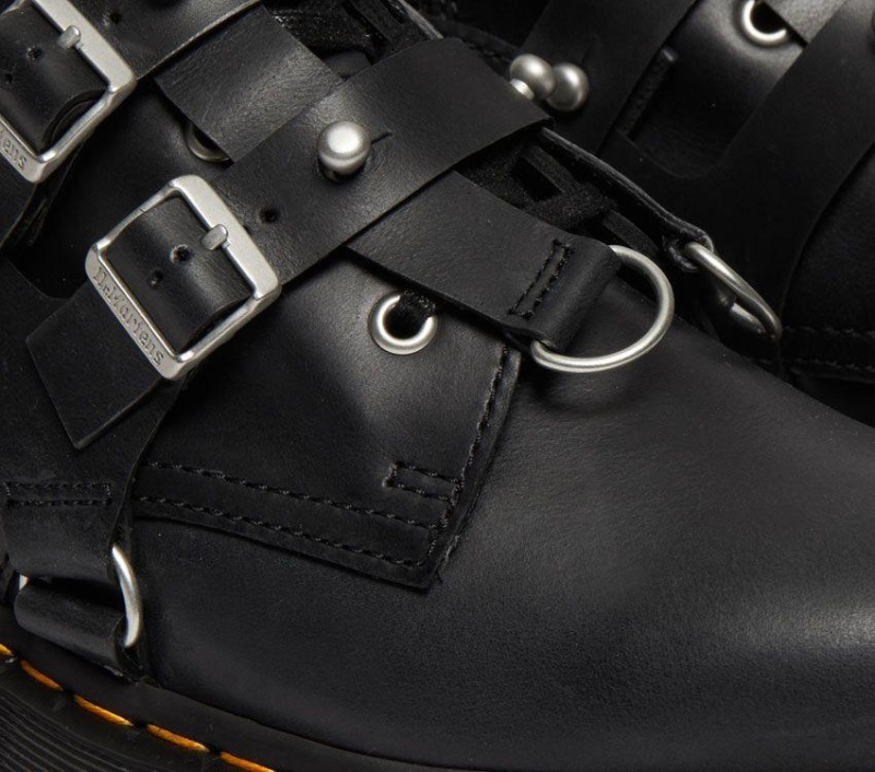 Dr.martens Botas Jadon Tgf Negro Ilusión Aceitosa