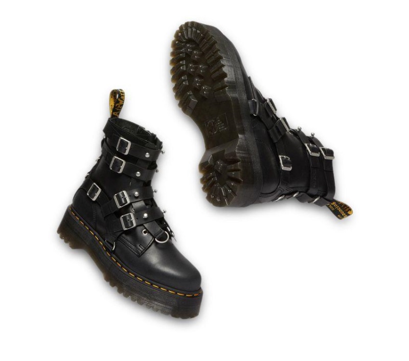 Dr.martens Botas Jadon Tgf Negro Ilusión Aceitosa