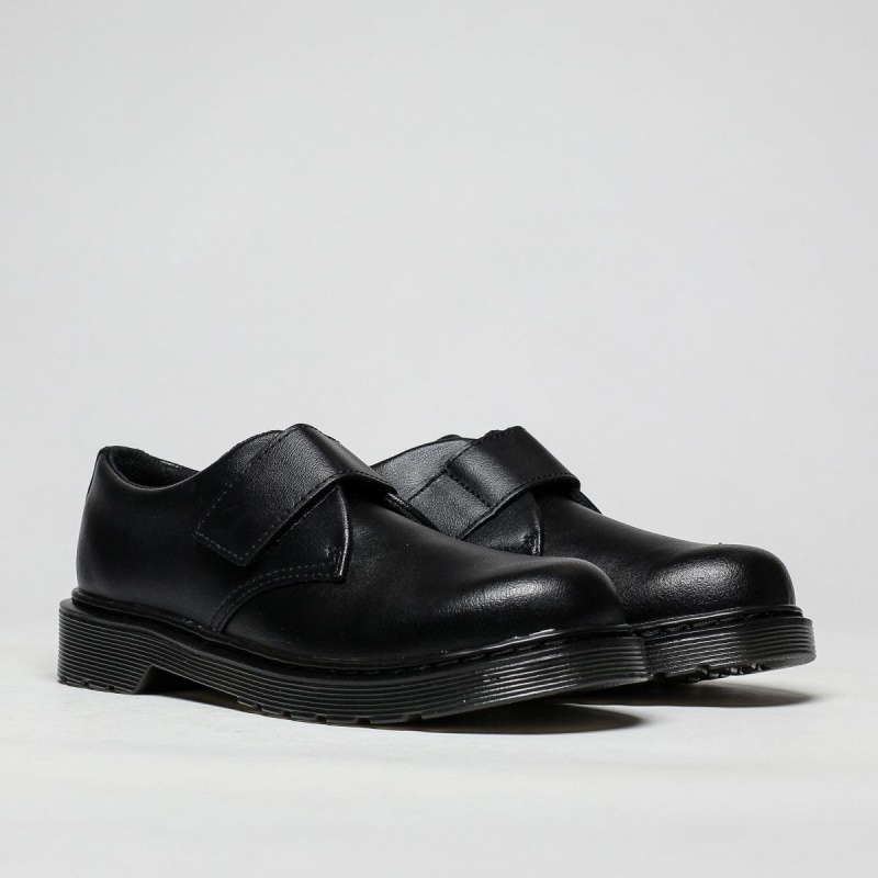 Negro Dr.martens Botas Dr Martens Kamron Niños Junior Zapatos