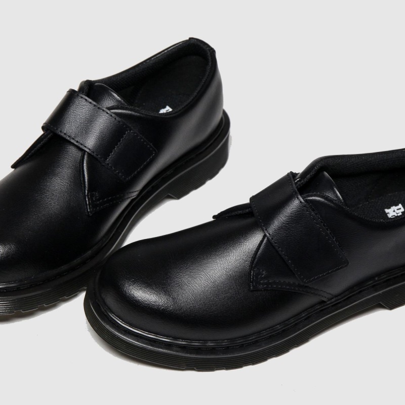 Negro Dr.martens Botas Dr Martens Kamron Niños Junior Zapatos