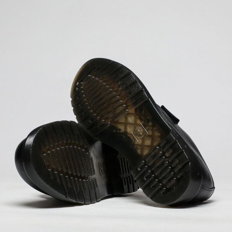 Negro Dr.martens Botas Dr Martens Kamron Niños Junior Zapatos