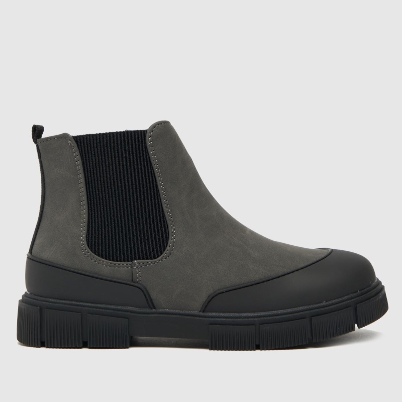 Dr.martens Botas Gris Schuh Curioso Chelsea Niños Botas Junior