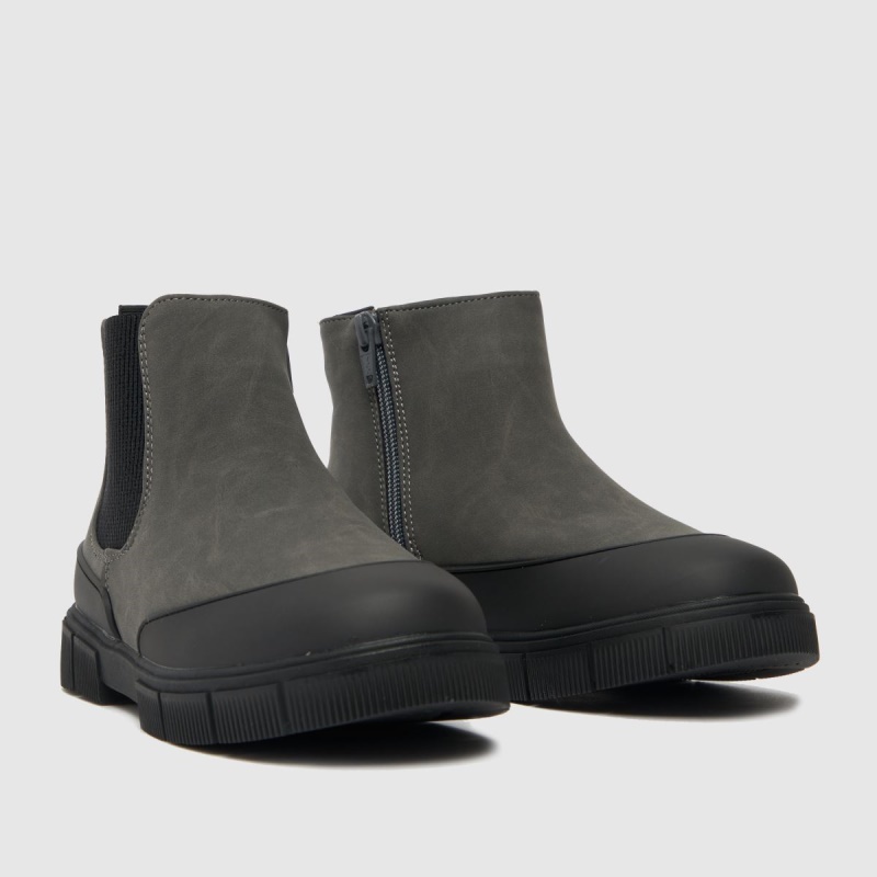 Dr.martens Botas Gris Schuh Curioso Chelsea Niños Botas Junior