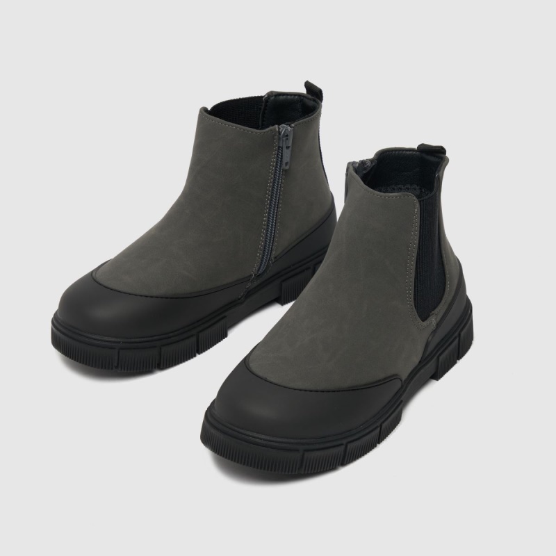 Dr.martens Botas Gris Schuh Curioso Chelsea Niños Botas Junior