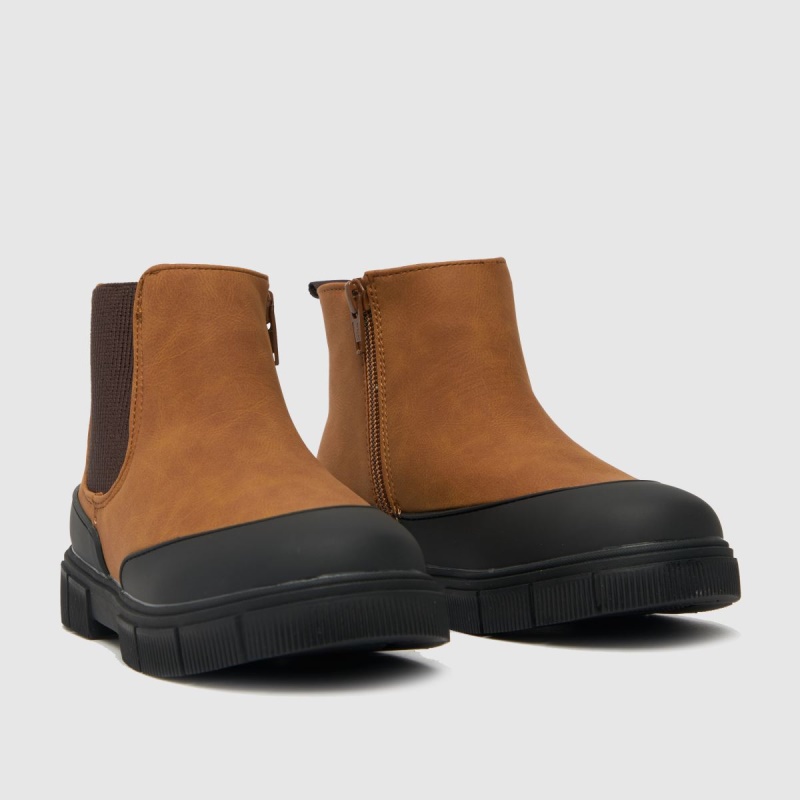 Dr.martens Botas Schuh Curioso Chelsea Niños Junior Botas Bronceado
