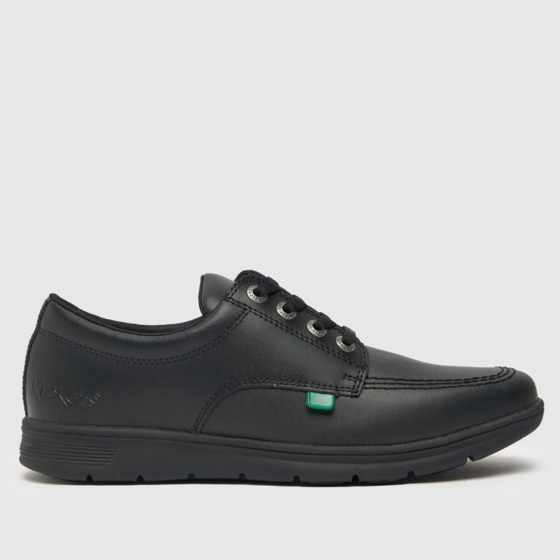 Dr.martens Botas Negro Kickers Kelland Encaje Niños Zapatos Juveniles