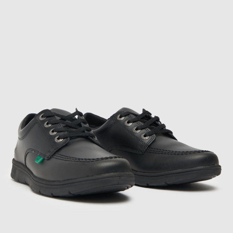 Dr.martens Botas Negro Kickers Kelland Encaje Niños Zapatos Juveniles