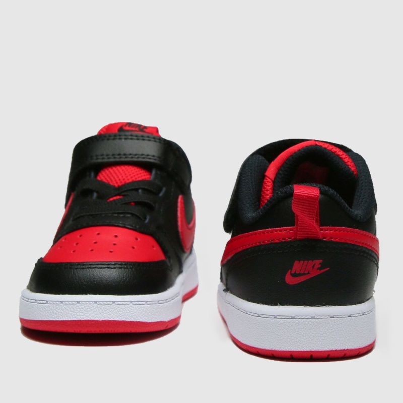 Dr.martens Botas Negro Rojo Nike Court Borough Low 2 Niños Niño Entrenadores
