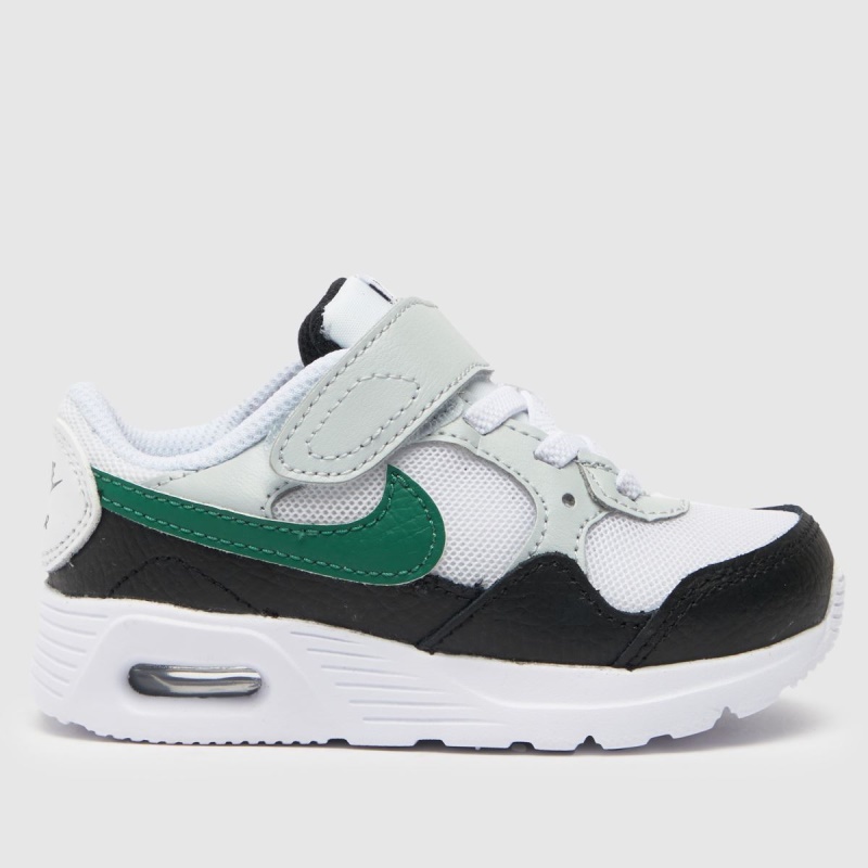 Nike Air Max Sc Niños Niño Entrenadores Blanco-verde Dr.martens Botas