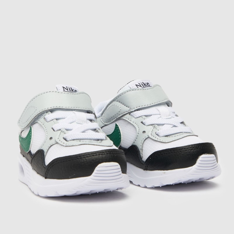 Nike Air Max Sc Niños Niño Entrenadores Blanco-verde Dr.martens Botas