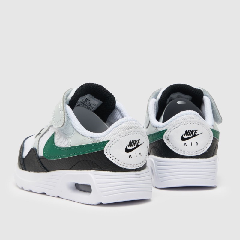 Nike Air Max Sc Niños Niño Entrenadores Blanco-verde Dr.martens Botas